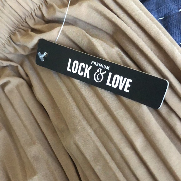 🤎Lock & Love wide leg palazzo pants - Picture 3 of 4